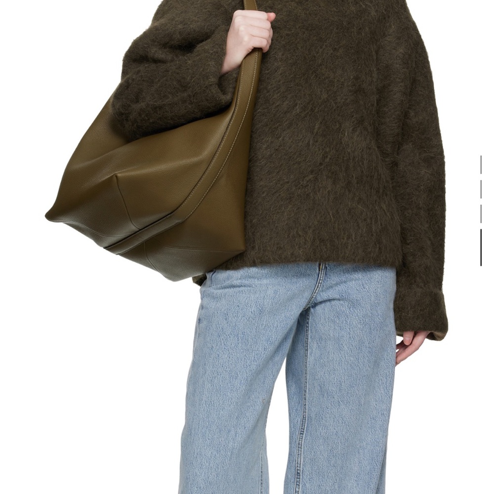 TOTEME Taupe Leather Tote Bag - Women - Picture 10 of 10
